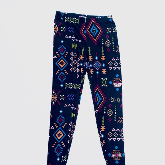 Patterned Women's Leggings - Picture 5 of 6